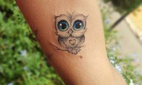 Las 12 mejores ideas de tatuajes de búhos pequeños