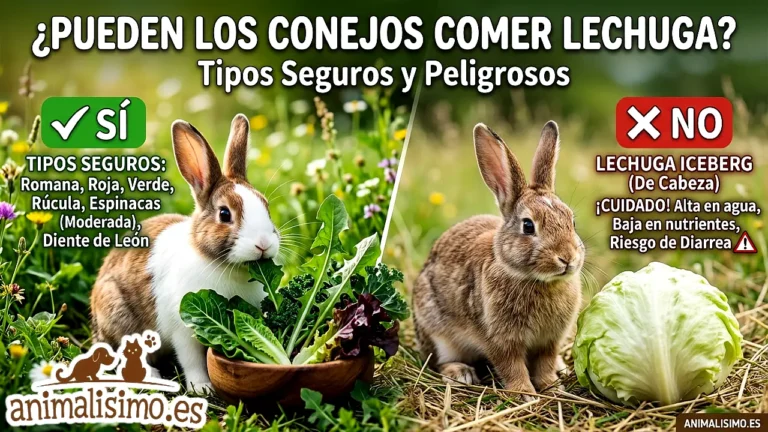 ¿Pueden los conejos comer lechuga? Tipos seguros y peligrosos